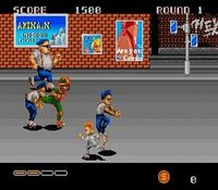 DJ Boy sur Sega Megadrive